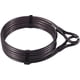 thumbnail image 2 of Candado para cable de bicicleta, candado para bicicleta de 1,2 metros, candado para bicicleta con combinación de luz LED de 5 dígitos, color negro, ideal para puertas de scooter de motocicleta de mon, 2 of 4