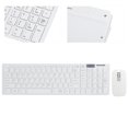 thumbnail image 1 of Keyboard and Mouse Wireless, Sleep Fingerboardand Mouse Combo Keyboard Mouse Combo High Sensitivity Smart  for Smart Phones for Tablet Computers for Notebooks White,Black, 1 of 7