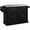 Black, variant on HOMCOM Kitchen Island with Stainless Steel Top, 2 Drawers and 2 Cabinets