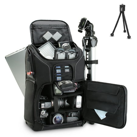 Digital SLR Camera Backpack w/ 15.6