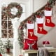 thumbnail image 5 of VEYLIN 20 Inch Christmas Stockings Large Embroidered Stockings Plush Embroidered Stockings Christmas Stockings with Letters(Y), Embroidered Stockings, 5 of 5