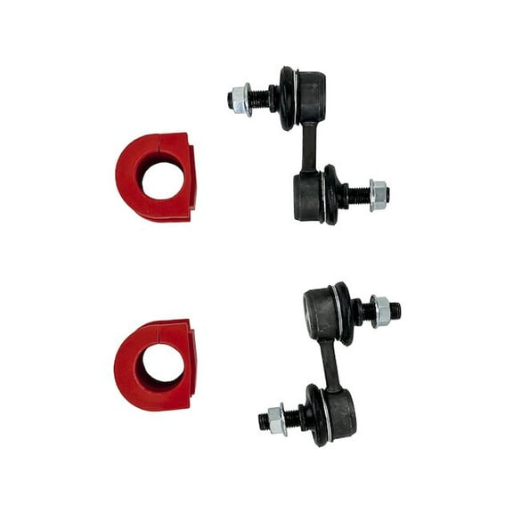 Front Sway Bar Link and Bushing Kit - 26mm - 4 Piece - Compatible with 1997 - 2001 Honda CR-V 1998 1999 2000
