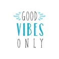 thumbnail image 3 of Murray, Amanda 20x20 Black Modern Framed Museum Art Print Titled - Good Vibes, 3 of 5