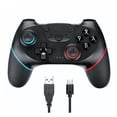 thumbnail image 2 of Control Bluetooth Elegate Compatible Con Nintendo Switch Con Vibración Negro, 2 of 7