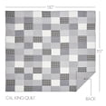 thumbnail image 7 of VHC Brands, Sawyer Mill Patchwork California King Quilt, Black, 130x115, 7 of 7