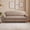 Oatmeal, variant on Christopher Knight Home 77.5" Chenille Loveseat Sofa with Rolled Arms, Classic Design 2-seater Couch, Light Gray