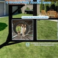thumbnail image 5 of Large Catio Outdoor Cat Enclosure Walk in Cat House for Mulitiple Cats, 5 of 9