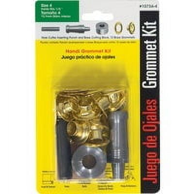 Lord and Hodge Inc. #4 Brass Handi-Grommet Kits 12 Count