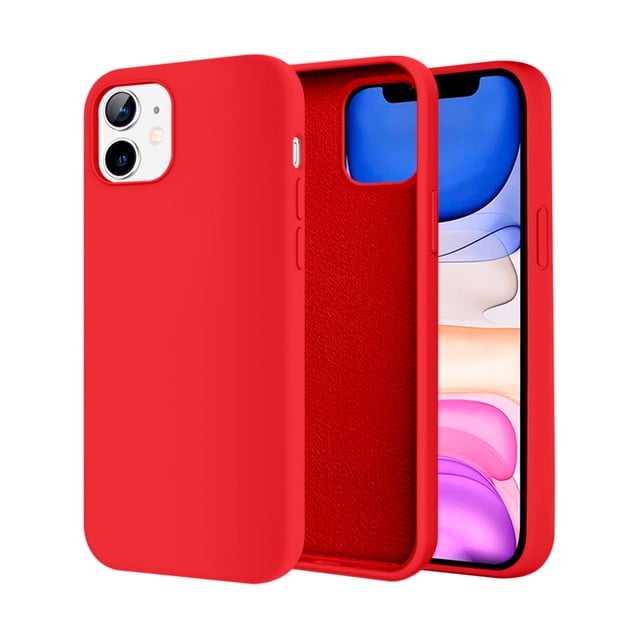 Funda de Protección para iPhone 11 - Sovico - Silicón con Forro de Microfibra