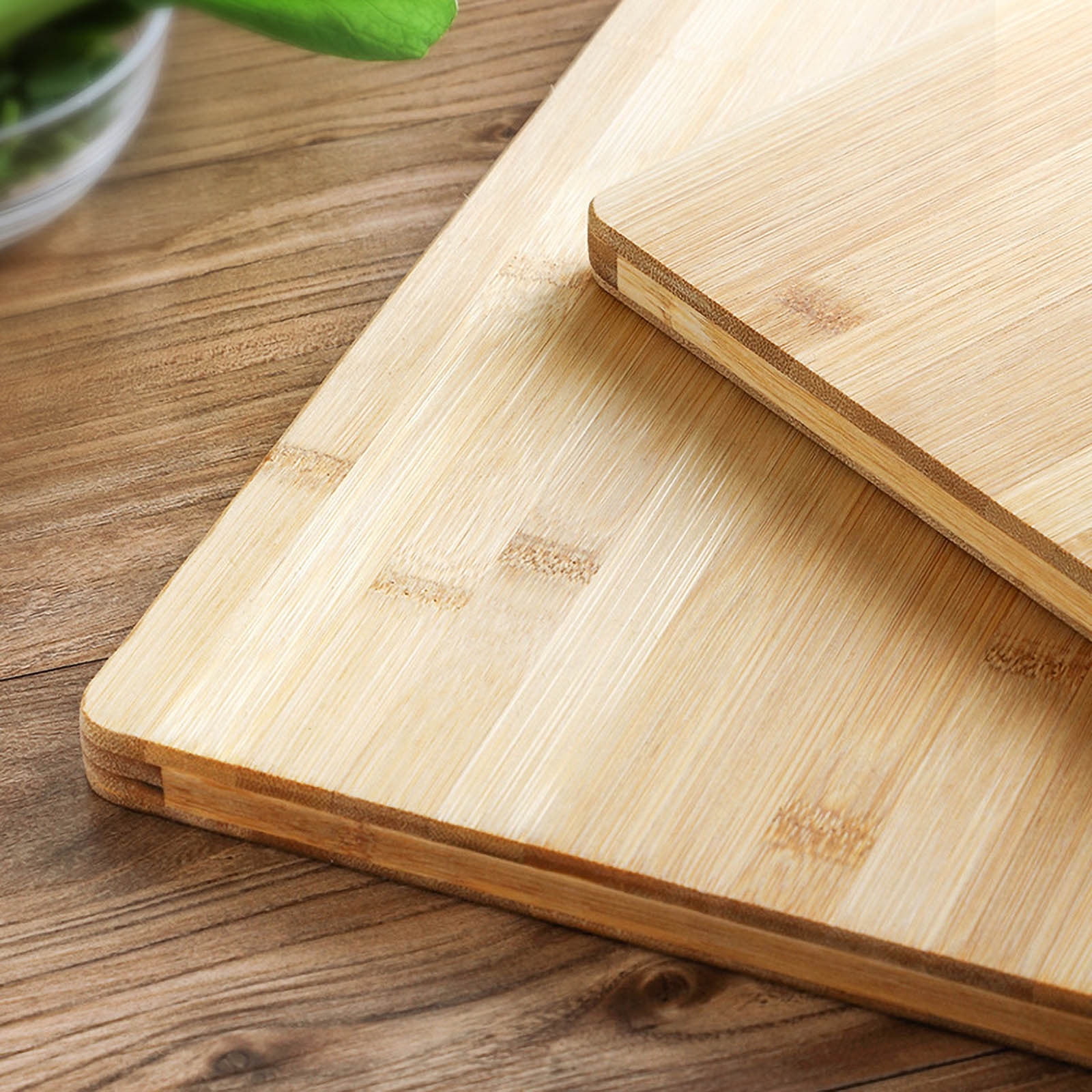 Cutting Board Set,Easy-Grip Handles,Non Slip,BPA Free Reversible Wood Cutting Mat,Kitchen Chopping Board for Meat Bread Vegetables Fruits,Kitchen Gadgets Gift