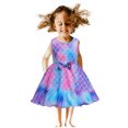 thumbnail image 3 of Fesfesfes Toddler Baby Kids Girls Summer Dress Causal Sleeveless Dress Mermaid Bow Skirt Dress Princess Dress Clearance, 3 of 9