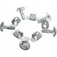 thumbnail image 1 of Brillar 5 pares de Clips de fijación de aleación de aluminio para debajo del motor, tornillos de repuesto para Peugeot Citroen 206 207406 407 806 807, 1 of 5