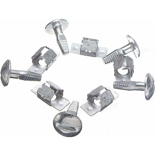 Brillar 5 pares de Clips de fijación de aleación de aluminio para debajo del motor, tornillos de repuesto para Peugeot Citroen 206 207406 407 806 807