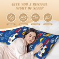 thumbnail image 3 of Naloa Animals Rescue Team Super Soft 20x60 Body Pillow Case,Long Side Hidden Zipper（PILLOWS ARE NOT INCLUDED）, 3 of 6