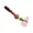 Pink quartz1, variant on Elegant Feng Shui Gourd Keychain with Crystal Charm for Car Keys and Good