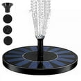 thumbnail image 3 of ODOMY Fuente Solar Bomba Ahorro de Energía Plantas Regadera Panel Flotante para Baño de Pájaros, Jardín, Patio Trasero y Decoración de Piscina Pequeña Pond, 3 of 11