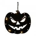 thumbnail image 1 of Luces LED para ventana de Halloween, decoración de ventana iluminada de Halloween, adorno navideño colgante iluminado para mesa, chimenea, hogar Estilo D, 1 of 4