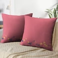 thumbnail image 3 of LALILO Throw Pillow Covers Pink Minimal Geometric Cover Future Cushion Cover 18" x 18", 4401 Pack, 3 of 6