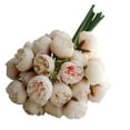 thumbnail image 2 of JeashCHAT 27 Heads Artificial Rose Flowers Bouquet Silk Flower Roses with Long Stems, Fake Flowers Tea Rose for Bridal Wedding Bouquets Table Centerpieces Home Office Decoration, 2 of 2