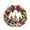 #03_Light Wreath-Houses, variant on LOWLHOME Christmas DIY Pearl Light Wreath, Handmade Pearl Bead Wreath Kit with Colorful LED Lights, Relaxing Holiday Craft for Adults Beginners, Door Wall Window Decor Gift