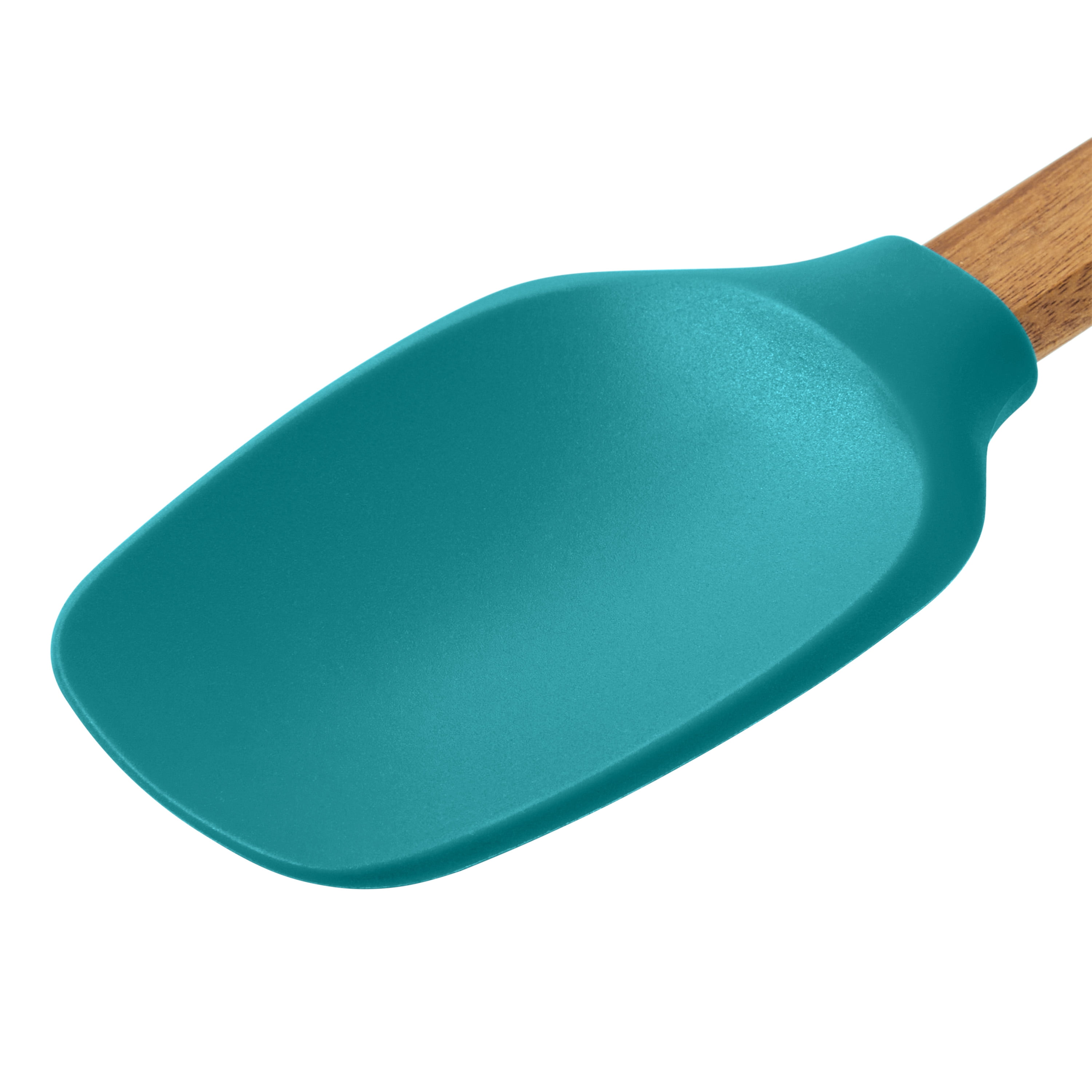 The Pioneer Woman Silicone Acacia Wood Kitchen Spatula 4 Count