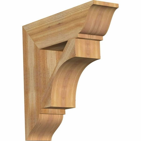

Ekena Millwork 6 W x 24 D x 24 H Westlake Traditional Rough Sawn Bracket Western Red Cedar