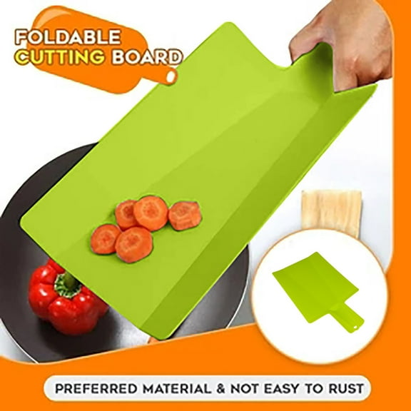 Foldable Cutting Board, Multi-Function Household Cutting Board With Water Drainage Design, Food-Grade Material, Bpa-Free, Non-Toxic, Easy To Clean, Store, And Carry,