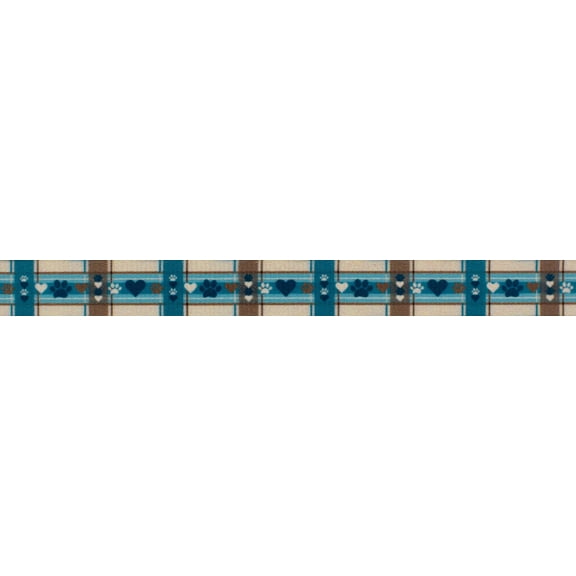 Country Brook Design® Puppy Picnic Lite Tape (1/2 Inch, 5 Yards)