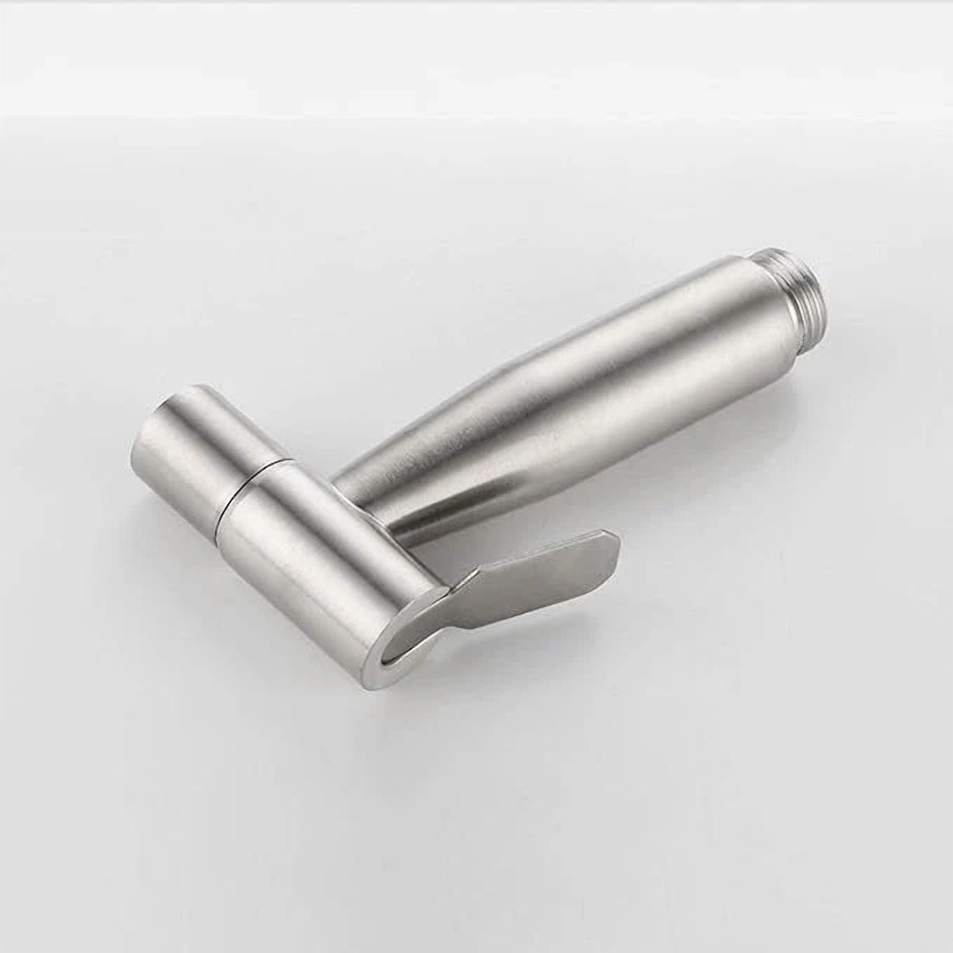 Hand Held Stainless Steel Bidet Sprayer For Personal Hygiene & Cleaning
