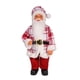 thumbnail image 3 of Muñeco de Papá Noel, decoración navideña, colección de obras de arte, adorno decorativo para gabinete rojo blanco, 3 of 9