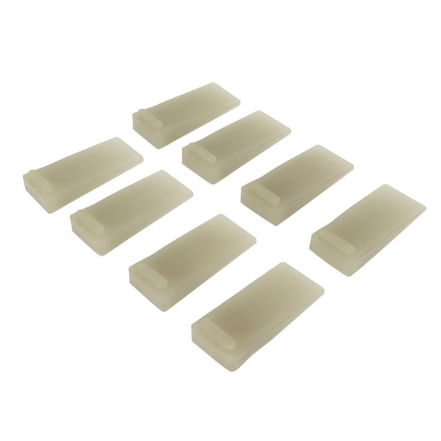 Bouchons de Porte pour Bas de Porte, 8 Pcs Bouchons de Porte Bouchons de Porte Design Profilé