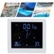 thumbnail image 5 of Despertador Digital, Reloj De Pantalla Táctil, Con Función De Repetición Diseño De Ventosa De Plástico Con Enchufe De Silicona Resistente Al Agua Para Oficina En Casa Amonsee No, 5 of 7