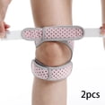 thumbnail image 1 of Rodillera, manga de compresión de apoyo, transpirable, antideslizante, unisex, cómodas rodilleras ajustables para , , entrenamiento, , Rosado Colco Rodillera, 1 of 8