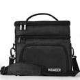 thumbnail image 1 of INSMEER Bolsa del Almuerzo, 16 Litros Lonchera T&eacute;rmica para Comida Reutilizable Hielera Termica de 2 Capas para Hombres y mujeres, grande Capacidad Bolsa t&eacute;rmica para oficina (Ne, 1 of 7