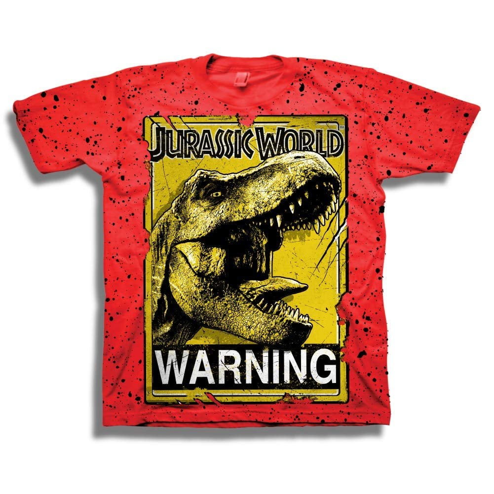 red dinosaur shirt