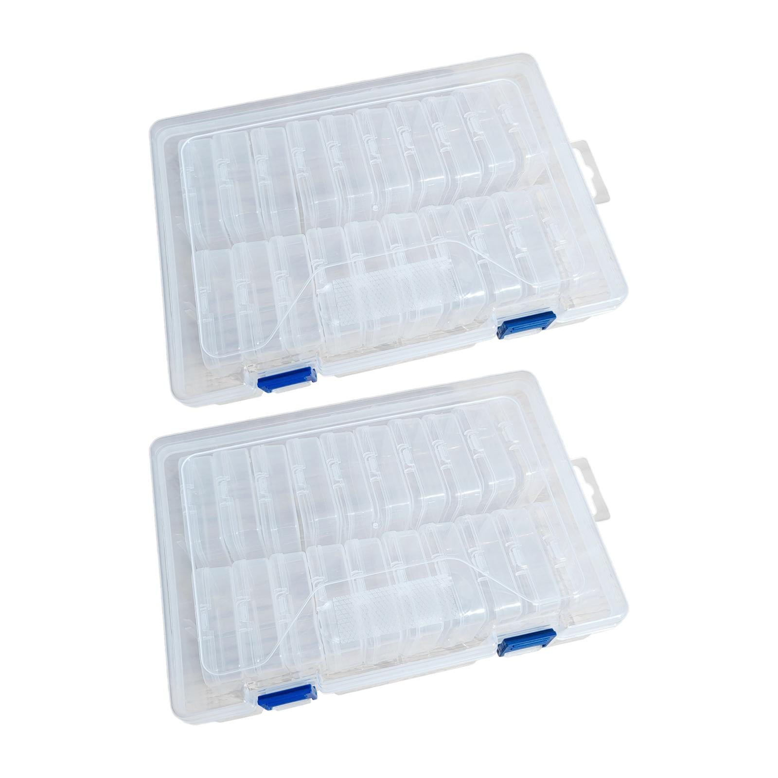 Nishiyuenyi Jewelry Bead Organizer Storage Boxes,Storage Boxes,Craft Storage for Small Items 6.5cmx4.5cmx2cm