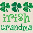 thumbnail image 2 of CafePress - Irish Grandma Plaid Clover - Unisex Canvas Tote Bag, Beige, 1-Piece, 2 of 7