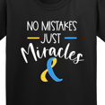 thumbnail image 4 of Inktastic No Mistakes, Just Miracles Down Syndrome Awareness Youth T-Shirt, 4 of 5