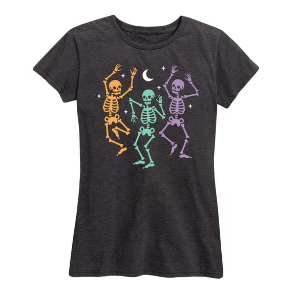 Instant Message - Dancing Skeletons - Women's Short Sleeve Graphic T-Shirt