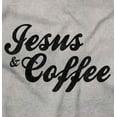 thumbnail image 2 of Jesus Coffee Religious Latte Lover Women's Graphic T Shirt Tees Brisco Brands S, 2 of 5