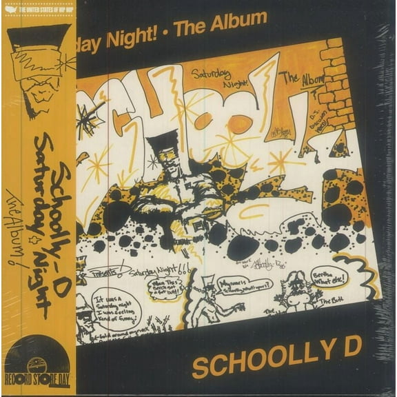 Schoolly D - Saturday Night! - The Album - LP Vinyl