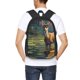 thumbnail image 4 of Fotbe Peaceful Deer Lily Pond Mochila para Hombre y Mujer - Tela Oxford 600D Resistente - Mochila Impermeable de Gran Capacidad para Escuela, Viajes y Senderismo, 4 of 6