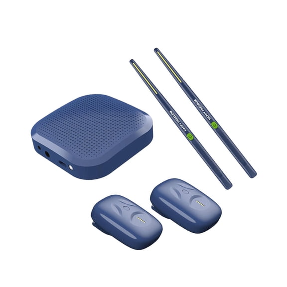 Batería de aire portátil Sunnimix batería electrónica ligera profesional azul