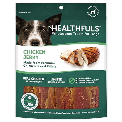 Healthfuls Chicken Jerky Dog Treats, 20oz