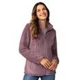 thumbnail image 2 of Free Country Women's Cable Braided Butter Pile® Jacket Plumberry M, 2 of 4