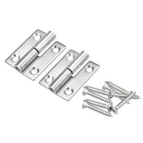 Uxcell Lift Off Hinge, 2" 304 Stainless Steel Right Detachable Slip Joint Flag Hinges 2 Pack