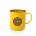 thumbnail image 3 of Copa de enjuague bucal Color de contraste Taza para niños Titular de almacenamiento con mango Portátil Cuarto de hogar Herramientas de lavado Accesorios Accesorios Amarillo Guardurnaity HA011961-03, 3 of 7