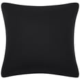 thumbnail image 1 of Funda de cojín para Sofá uxcell Funda de almohada negra 45cm x 45cm, 1 of 8