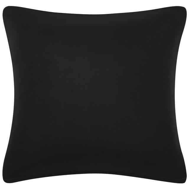 Funda de cojín para Sofá uxcell Funda de almohada negra 45cm x 45cm