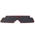 thumbnail image 2 of Xtreme Mats Golf Cart Floor Mat for Rear Seat Kits & Rear Facing Foot Rests - Fits Select ICON Rear seat kits (2021+) - Red Trim, 2 of 6